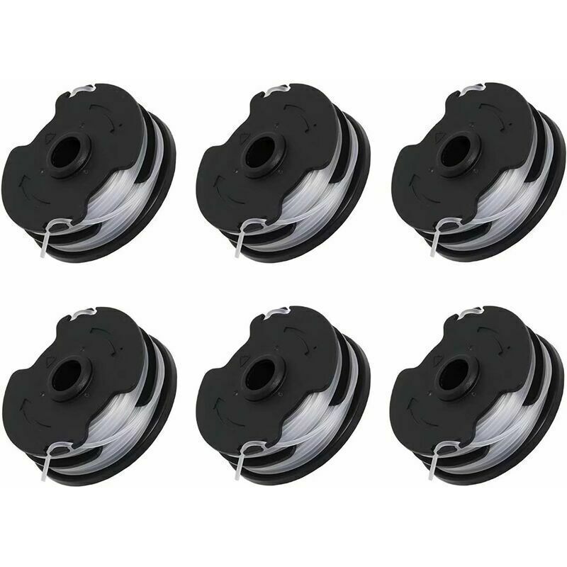 foto del prodotto dpzo set di 6 bobine di ricambio per decespugliatore a batteria parkside prta 20 li c3 ian351753