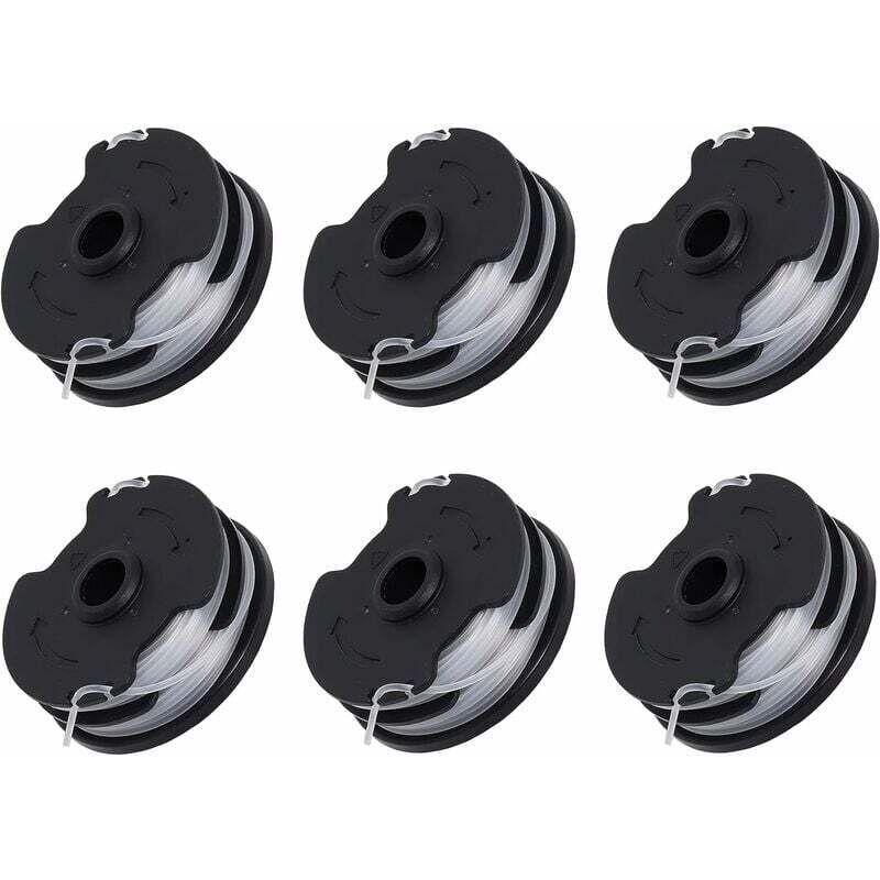 foto del prodotto dpzo set di 6 bobine di ricambio per decespugliatore a batteria parkside prta 20 li c3 ian351753