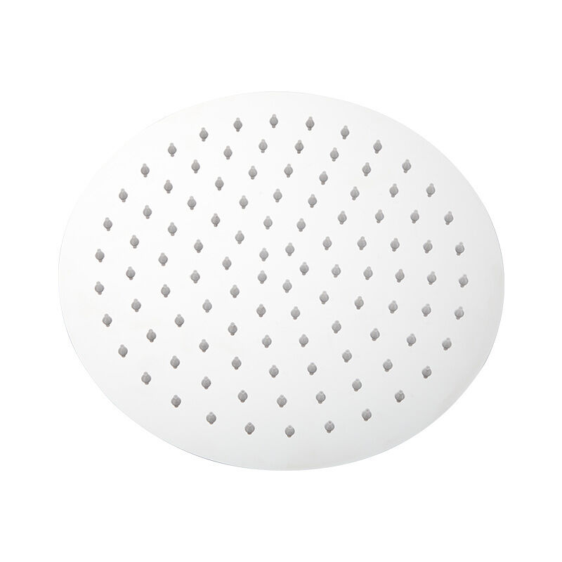 foto del prodotto dpzo soffione doccia in acciaio inox doccia a risparmio idrico, soffione doccia rotondo da 20 cm, soffione doccia a pioggia universale con