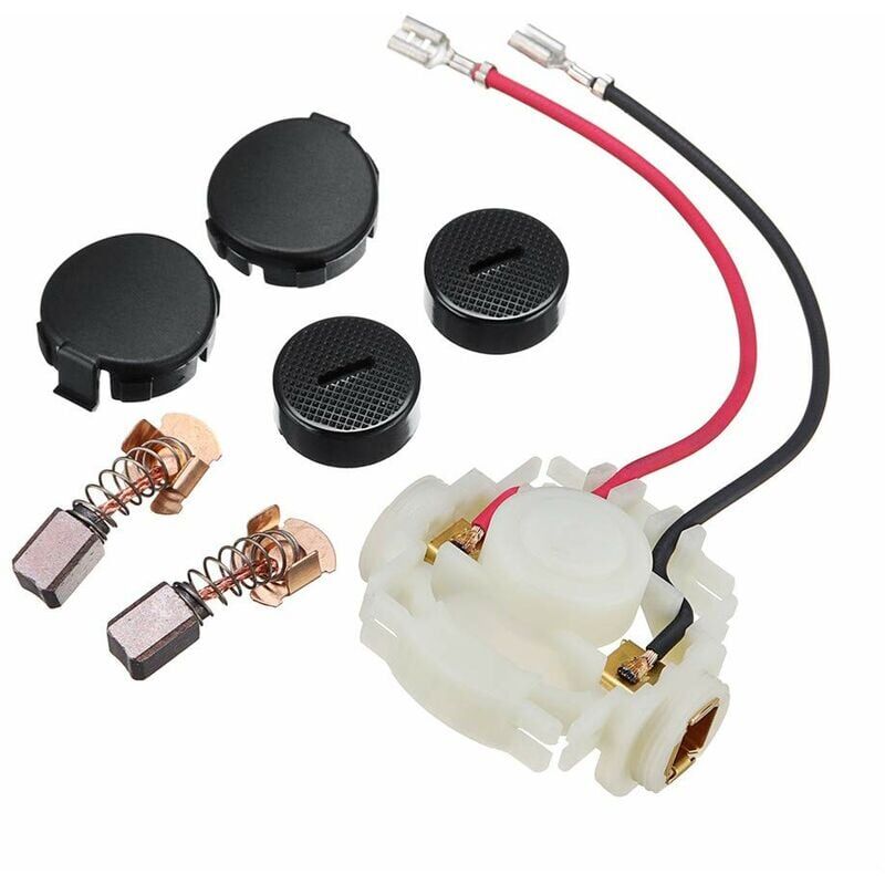 foto del prodotto dpzo spazzola di carbone portaspazzole cappucci copri cappucci per makita cb430 bga450 bga452 bjs160 bjs161 kit fdc
