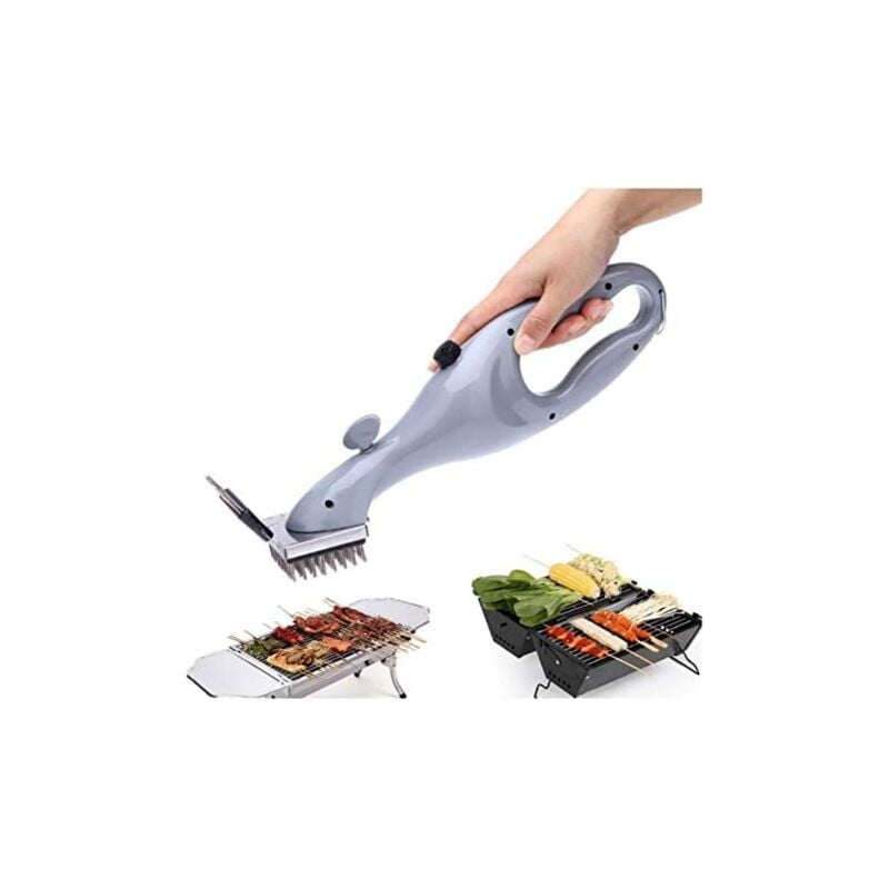 foto del prodotto dpzo spazzola per barbecue in acciaio inossidabile, pulitore a vapore per barbecue a carbone o elettrico