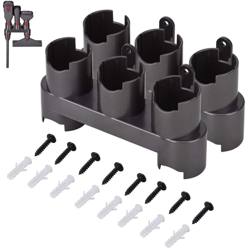 foto del prodotto dpzo supporto per accessori da 2 pezzi per dyson v7 v8 v10 v11, supporto a parete per accessori di ricambio