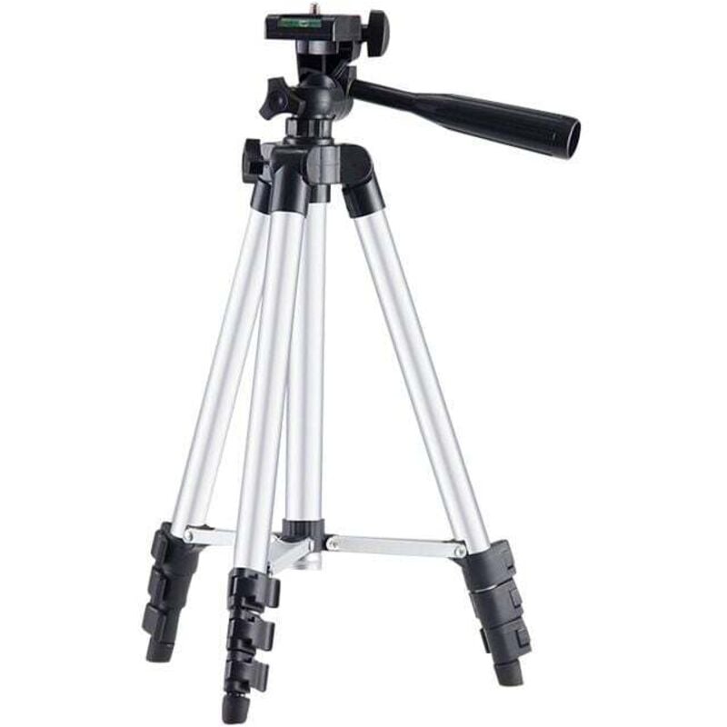 foto del prodotto dpzo supporto treppiede telescopico per livella laser, livella a bolla, laser rotante a croce, livella laser da cantiere, compatibile con dewalt