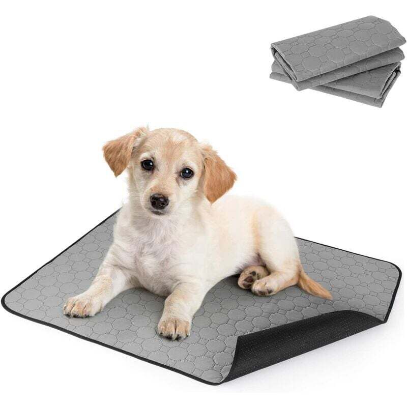 foto del prodotto dpzo tappetini riutilizzabili per l addestramento del cane, lavabili, impermeabili, antiscivolo, m 70x50cm