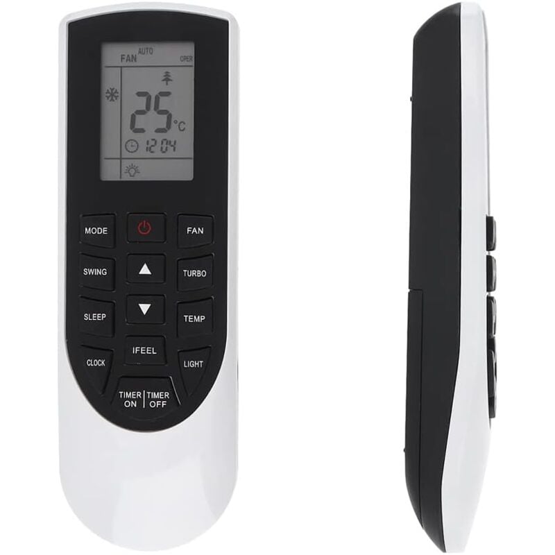 foto del prodotto dpzo telecomando di ricambio per condizionatore d aria yan1f1 per gree vir09hp115v1ah vir12hp230v1ah ac