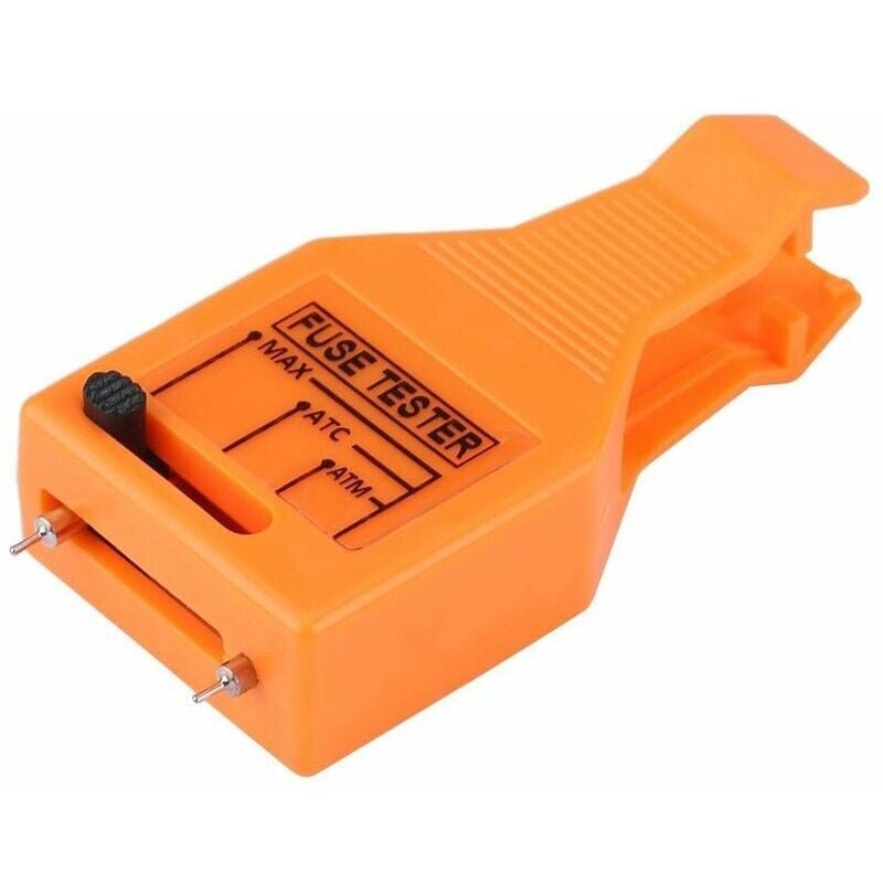 foto del prodotto dpzo tester per fusibili per auto, strumento di rimozione del tester per fusibili per auto multifunzionale tester per fusibili a lama per auto