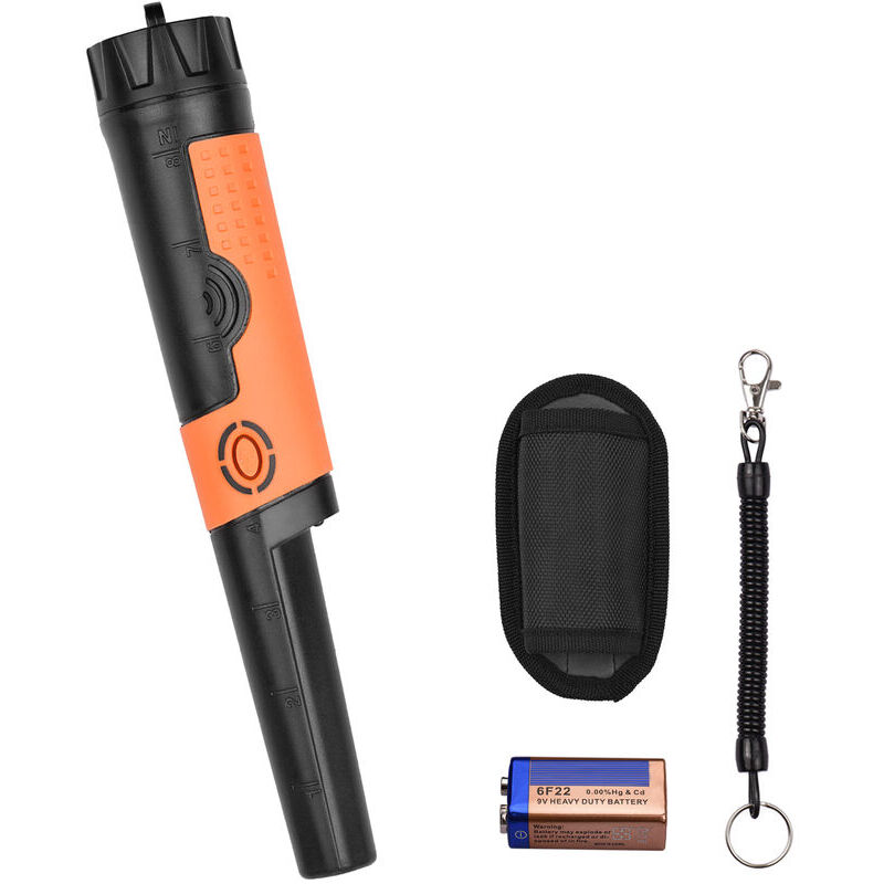 foto del prodotto dpzo yuclam metal detector pinpointer metal detector ip68 completamente impermeabile palmare pinpointer bacchetta rilevatore di tesori con cicalino