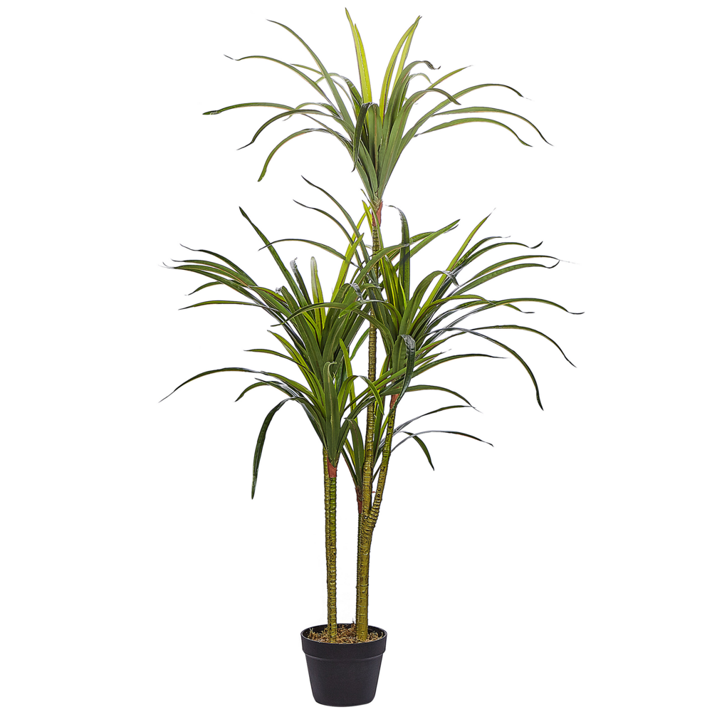 foto del prodotto dracaena artificiale in vaso in materiale sintetico verde 147 cm accessorio decorativo per interni