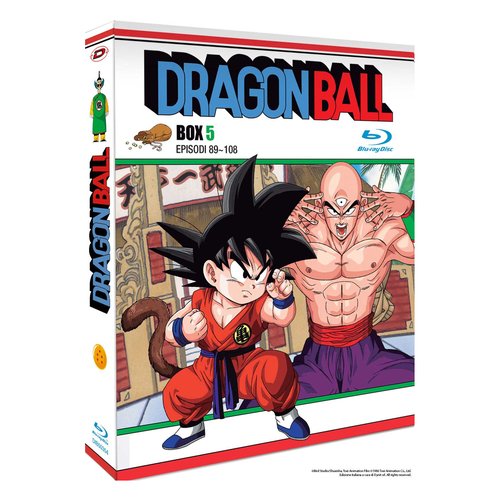 foto del prodotto dragon ball box 05 eps 89 108 3 blu ray 