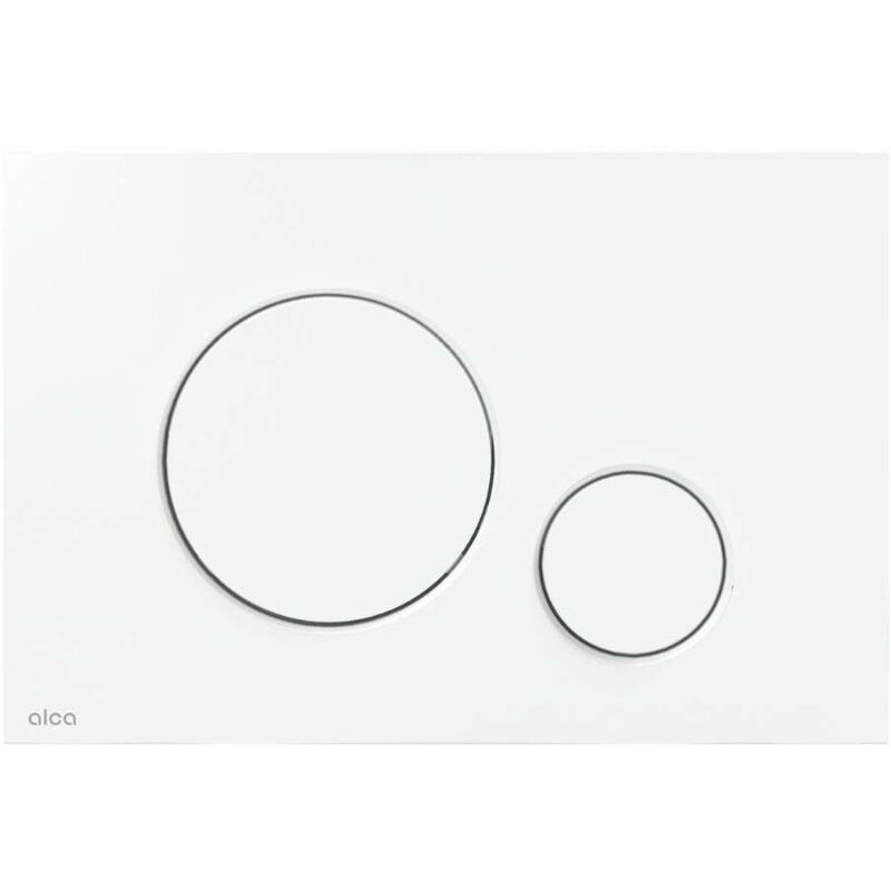 foto del prodotto drain thin placca di comando, bianco m670 alca