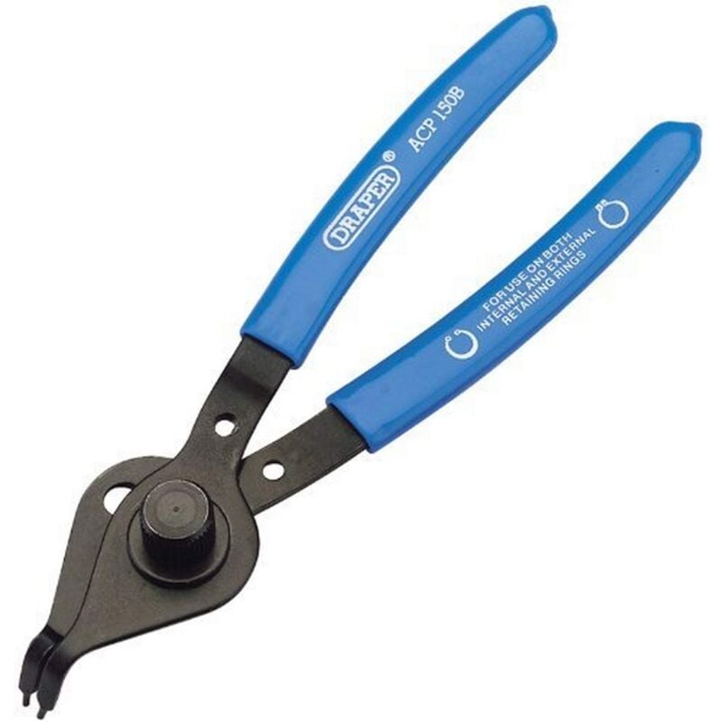 foto del prodotto draper 12492 150 mm reverse pinza per anelli di sicurezza