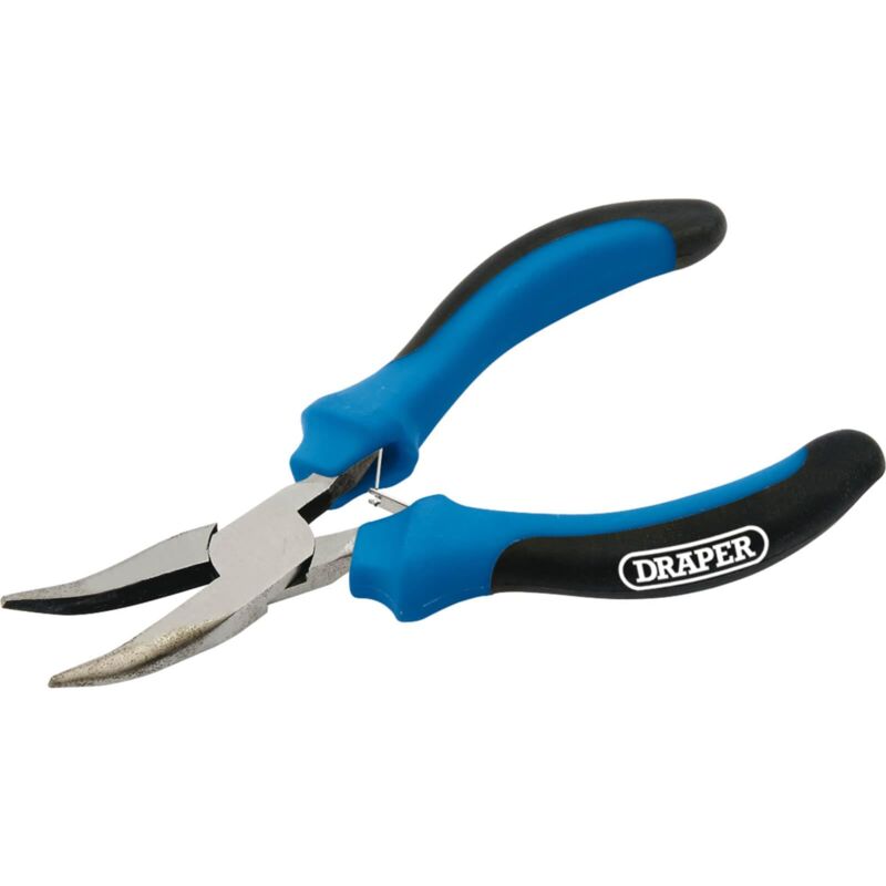 foto del prodotto draper 12540 mini pinza a punte curve con impugnatura morbida