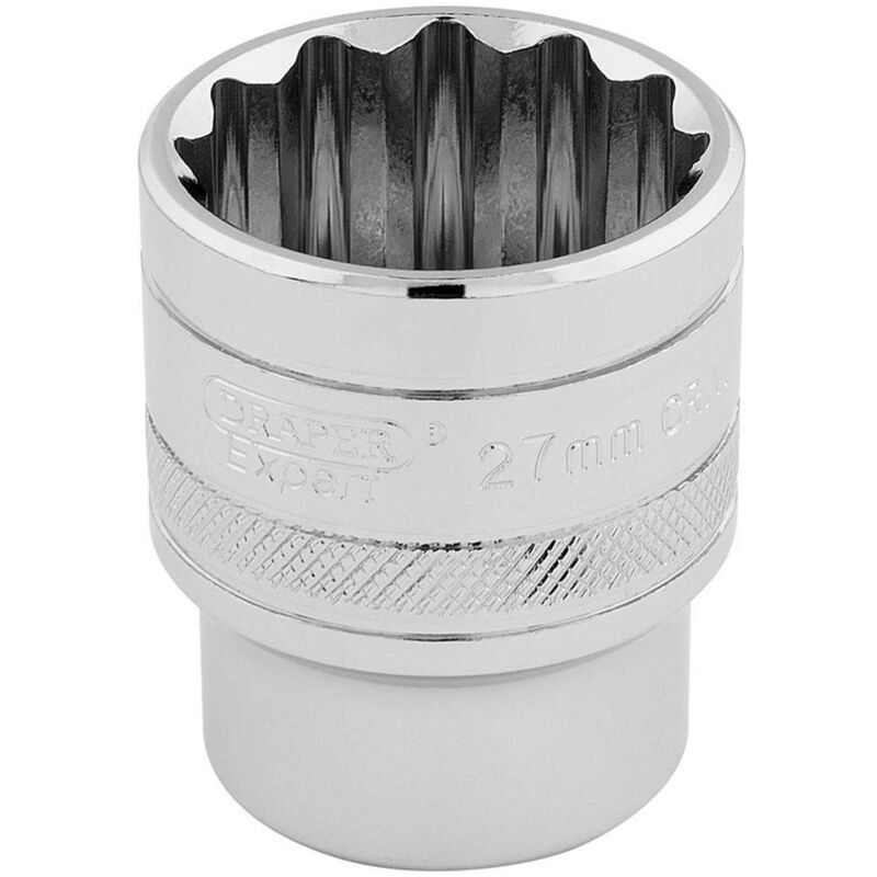 foto del prodotto draper 33442 chiave a bussola quadrata da 1 2 a 12 punti, 27 mm