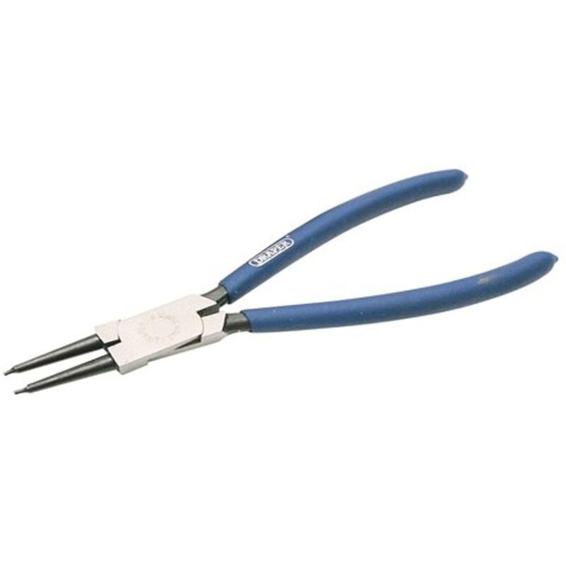 foto del prodotto draper 38995 pinza a becchi dritti per anelli elastici interni, 180 mm