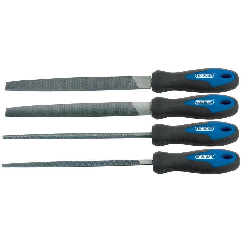 immagine 0 del prodotto draper 44962 set 4 lime con impugnatura softgrip, 200 mm