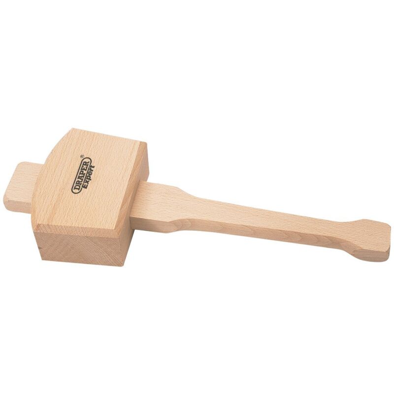 foto del prodotto draper 45237, maglio in legno di faggio, 115 mm