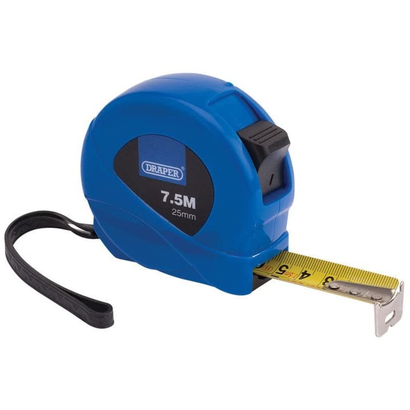 foto del prodotto draper 75882 easyfind metro a nastro, 7,5 m x 25 mm
