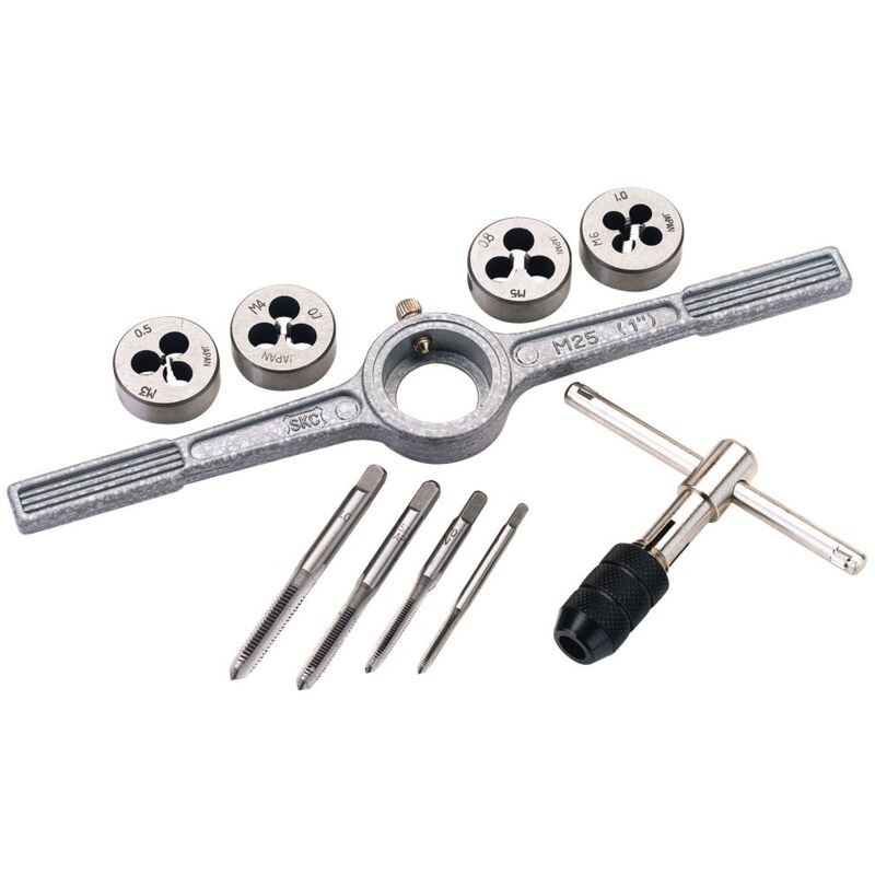 foto del prodotto draper 79201 set maschio e filiera, 10 pezzi