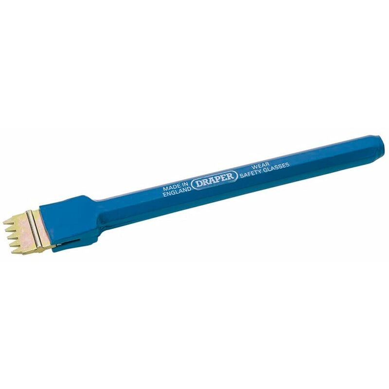 foto del prodotto draper bd5 c a b scutch holding chisel, blu, 200 x 25 mm