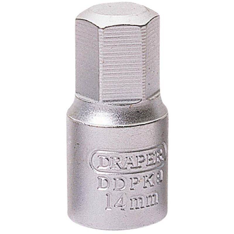 foto del prodotto draper ddpk9, chiave esagonale per tappo di spurgo, 3 8 14 mm , impronta quadrata, blu