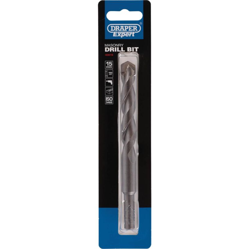 foto del prodotto draper punta per trapano professionale, per muratura, codice articolo md12pb, blu, dra40816