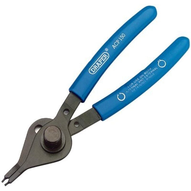 foto del prodotto draper tools 11929 150 millimetri invertire set pinza anello elastico