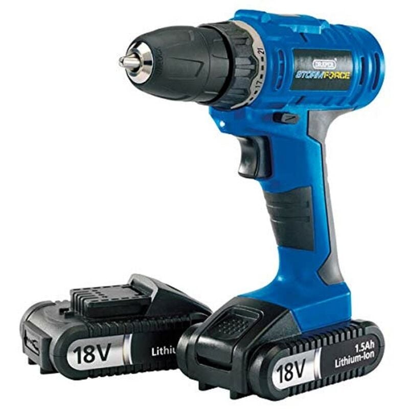 foto del prodotto draper tools draper 41542 batteria per 20890, 18 v, colore blu