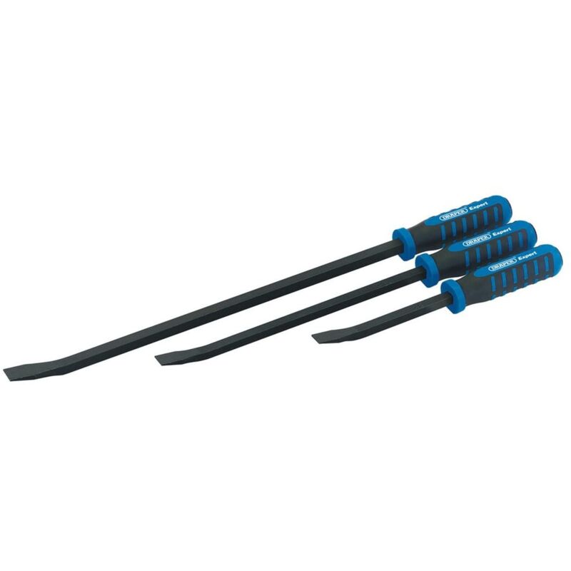foto del prodotto draper tools draper, set di leverini da carpentiere con impugnatura morbida 88636, 3 pz.