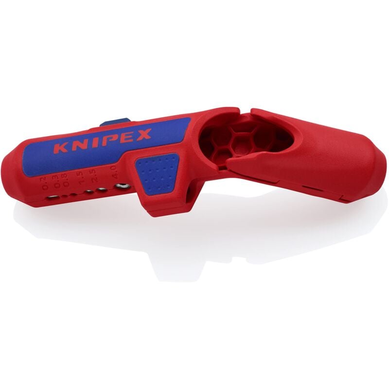 foto del prodotto draper tools knipex ergostrip utensile spelacavi universale, per destrimani 135 mm 16 95 01 sb