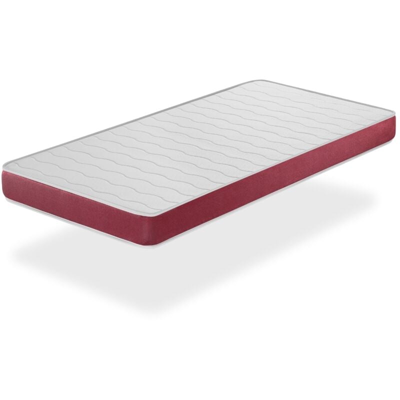 foto del prodotto dreamdi materasso singolo in gommapiuma 90x180 velvet, alto 14 cm, ergonomico y adaptable