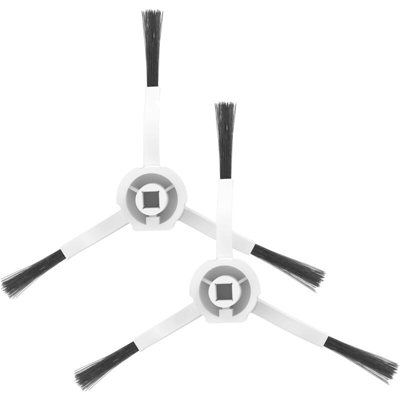 foto del prodotto dreame - coppia di spazzole laterali di ricambio per aspirapolveri d9,f9,l10 pro,d10 plus,d10s,d9 plus,d9 max,f9 pro,d10 plus gen 2, forma elicoidale