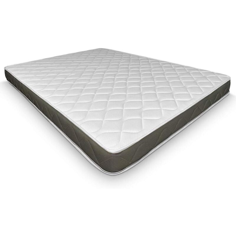 foto del prodotto dreaming online materasso reversibile visco fresh multistrato (lato invernale-estivo), antiacaro, antibatterico e anallergico colfresh090190, memory foam, bianco, 90 x 190