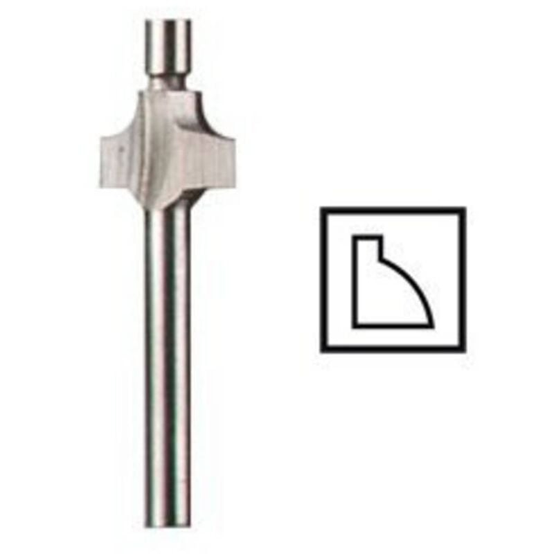 foto del prodotto dremel 2615061232 fresa per scanalatura hss 9.5 mm diametro albero 3.2 mm