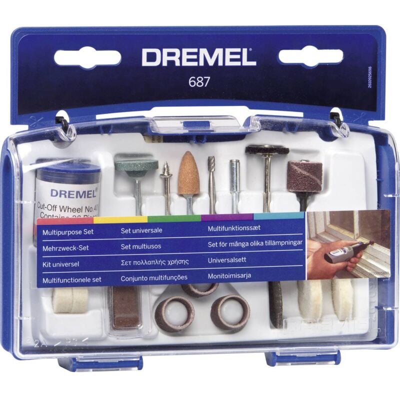foto del prodotto dremel 26150687ja set multiuso 687 1 kit