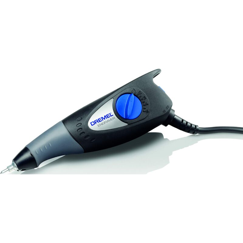 foto del prodotto dremel 290 engraver 35w, kit di utensili per incidere con 1 punta e 1 sagoma per incidere vetro, pelle, legno