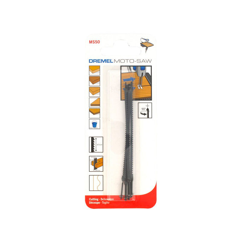 foto del prodotto dremel 5 lame taglio legno multiuso