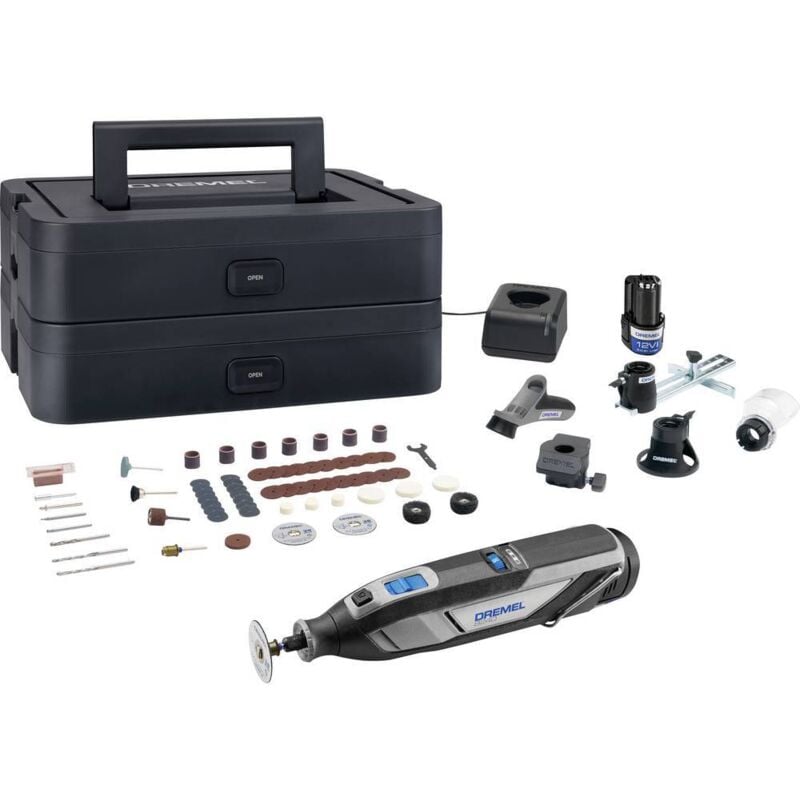 foto del prodotto dremel 8240-5 65 platinum box 12v f0138240jp multiutensile elettrico