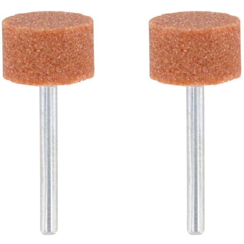 foto del prodotto dremel moletta abrasiva all ossido dialluminio 15,9mm 2pz