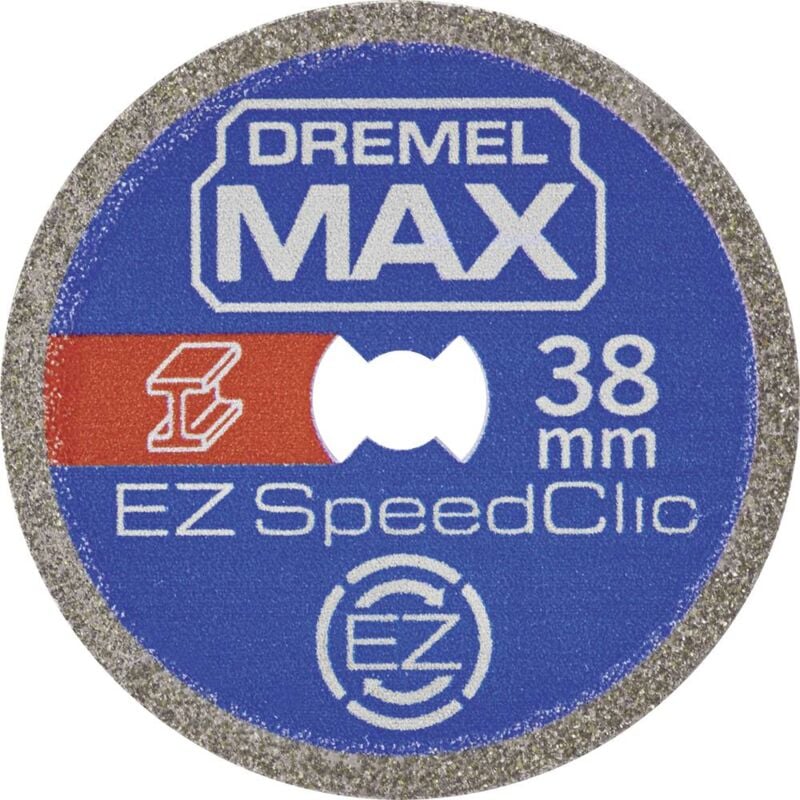 foto del prodotto dremel sc456 max 2615s456dm disco di taglio dritto 38.1 mm 1 pz. metallo