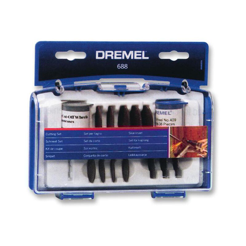 foto del prodotto dremel set 69 accessori per tagliare
