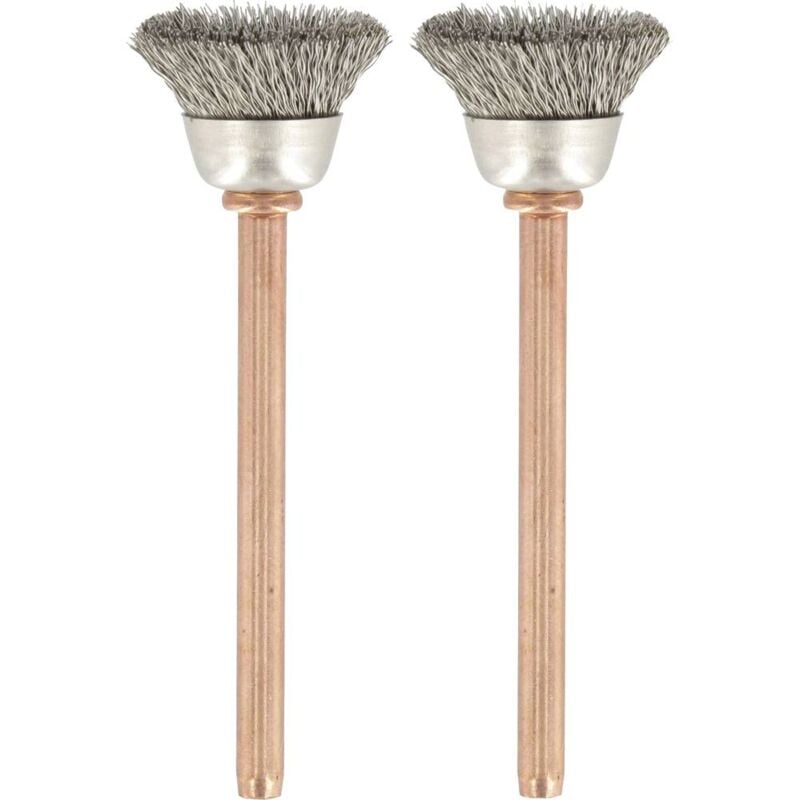 foto del prodotto dremel spazzola in acciaio inossidabile 13 mm 531 26150531ja 2 pz.