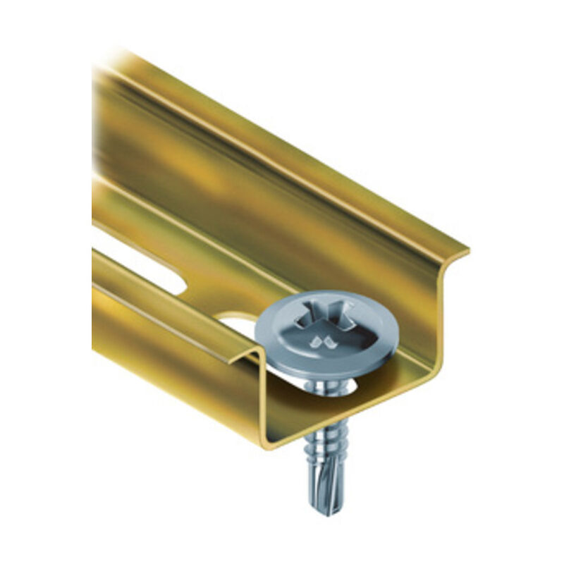 foto del prodotto drillex ffll autoperforanti fungo flangiata zincatura bianca 4,8x32. prezzo per 1 pezzo.