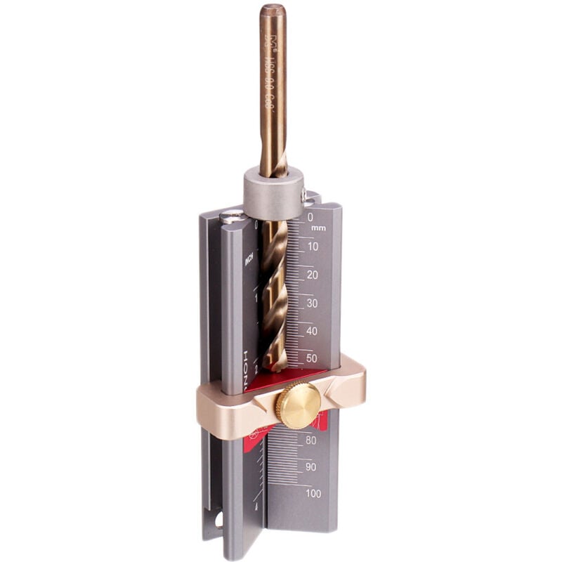 foto del prodotto drillpro calibro di misurazione multifunzione 3 in 1 calibro di arresto della profondit di foratura e strumento per smerigliare l angolo della punta