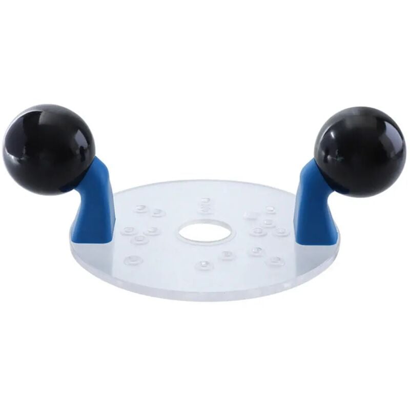 foto del prodotto drillpro compact router sub base con maniglie router attachment per utensili per la lavorazione del legno bosch dewalt