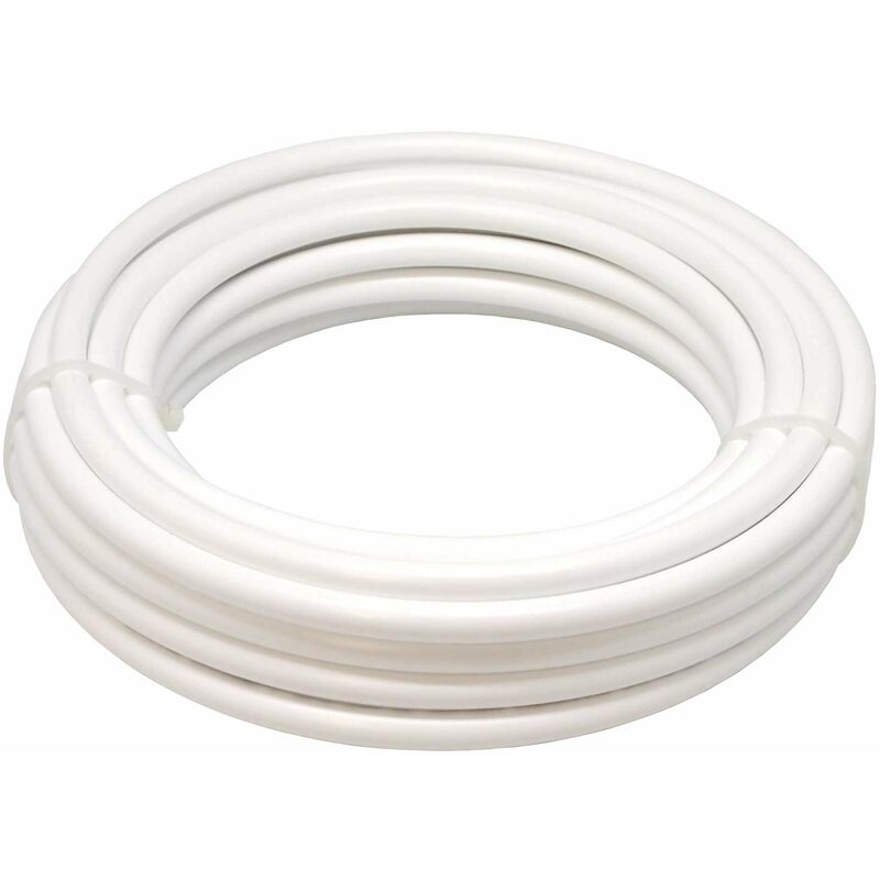 foto del prodotto drip&amp;fresh c5108-25 - rotolo di tubo bianco con trattamento anti uv, 25 m