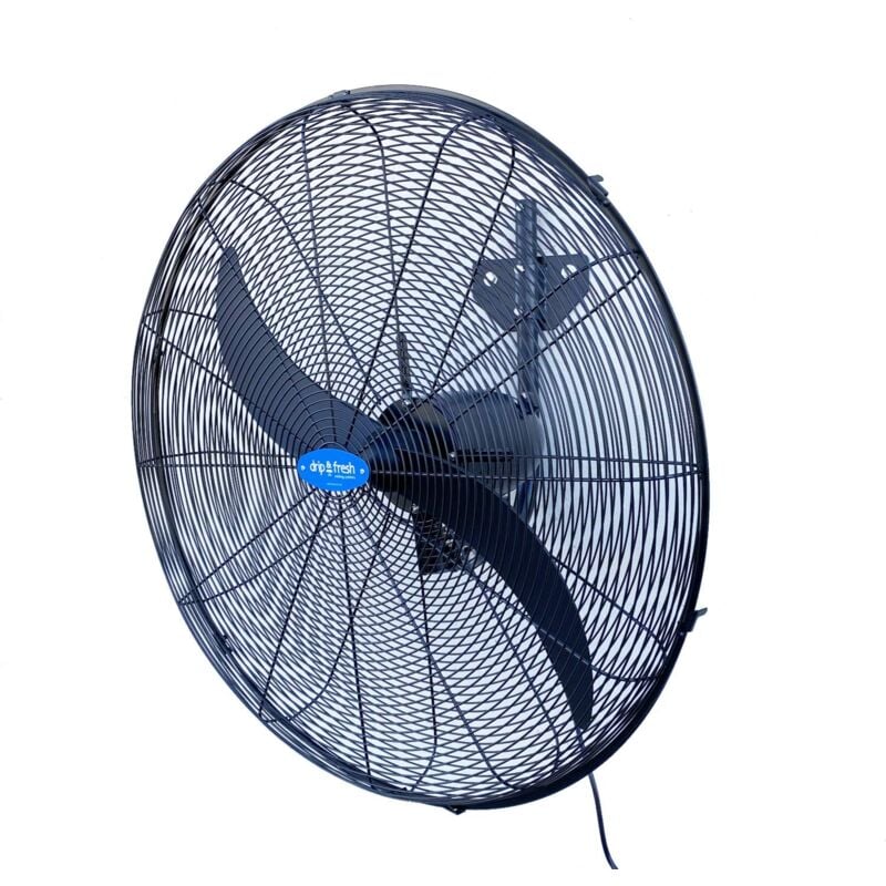 foto del prodotto drip fresh c5160 ventilatore industriale per nebulizzazione con supporto a parete, regolatore di velocit a 3 posizioni, orientamento di 180 , 2