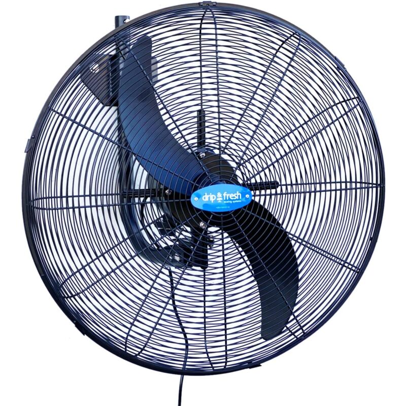 foto del prodotto drip fresh ventilatore a 2 pale 24 con supporto a parete ip55 200w