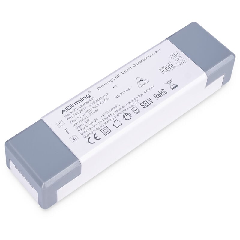 foto del prodotto driver dimmerabile triac 12 24v dc 300ma 6w