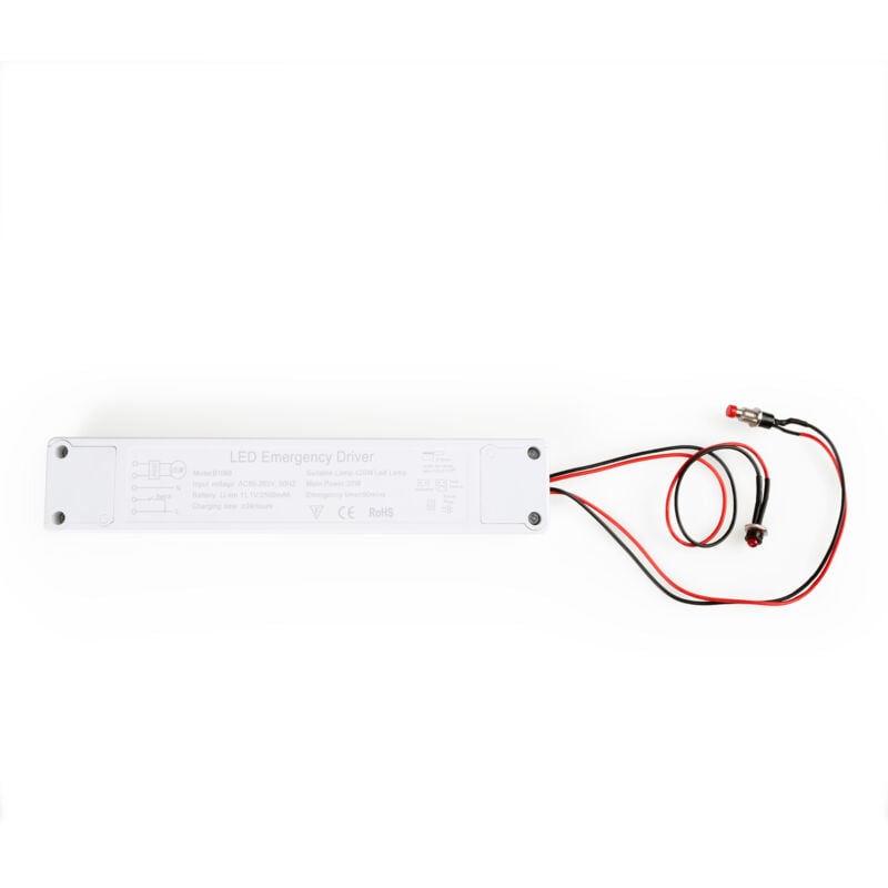 foto del prodotto driver led per emergenza uscita 3 20w autonomia 2h luce