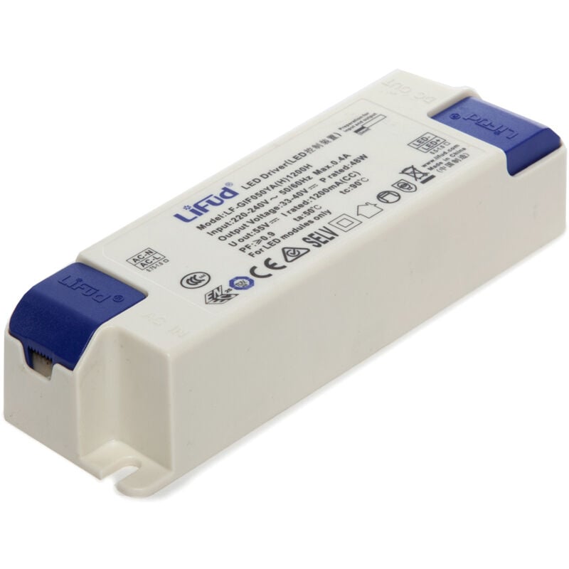 foto del prodotto driver lifud 48w nel 220 240vac su 33 40vdc flicker free